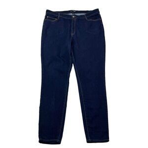 Fashion‎ Nova Womens Plus Size 3X Classic High Waist Skinny Dark Wash Jeans